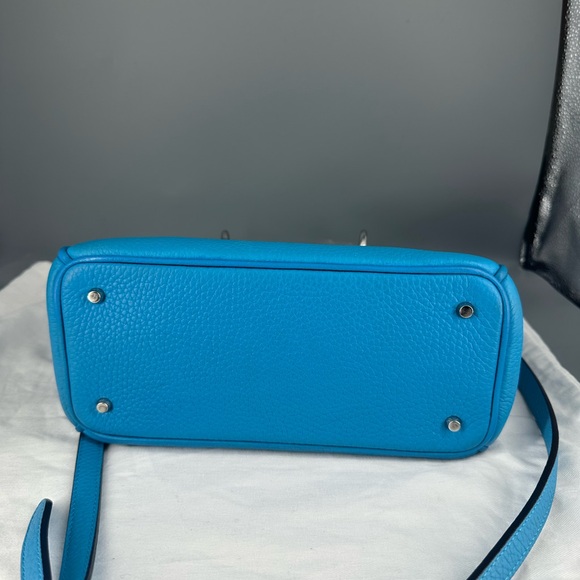Dior Blue Leather Handbag - Picture 12 of 14